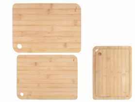 Deski bambusowe zestaw 2 sztuk 20x28x1,2, 24x33x1,2 cm 91876 RAVI