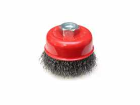 Szczotka druciana doczołowa stalowa F35-085 DEDRA