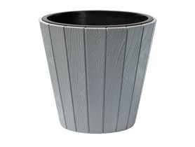 Donica Woode szary kamienny 49 cm PROSPERPLAST