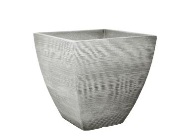 Zdjęcie: Donica Rillen kwadrat 40x40 cm szara VOG