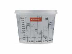 Kubek z miarką Ultra 750 ml Novol METRO