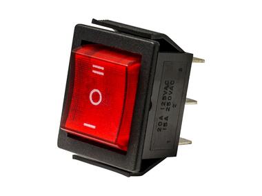 Zdjęcie: Przełącznik On-Off-On 250V 15A BMEP002 DPM SOLID