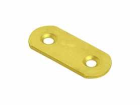 Łącznik wąski 40x16 mm ocynk żółty METRO