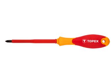 Zdjęcie: Wkrętak krzyżowy 1000V, PH2 x 100 mm TOPEX