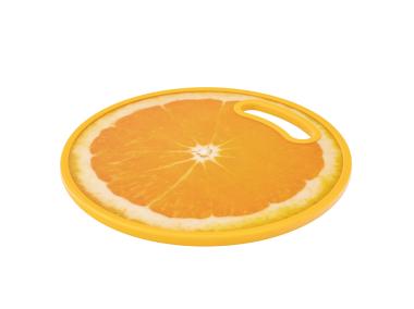 Zdjęcie: Deska kuchenna Tropicana średnica 30 cm dekoracja pomarańcza ALTOM DESIGN