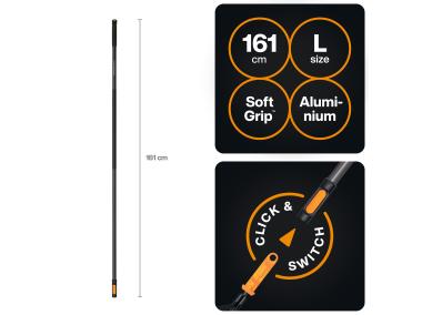 Zdjęcie: Trzonek aluminiowy rozmiar L One Click FISKARS