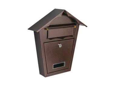 Zdjęcie: Skrzynka na listy SD1 domek mały antyk miedź METRO