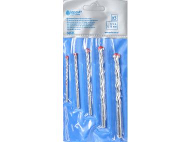Zdjęcie: Wiertła do betonu kpl. szt.8 3-10 mm w etui MEGA
