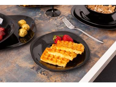 Zdjęcie: Talerz deserowy Black Harmony 22 cm ALTOMDESIGN