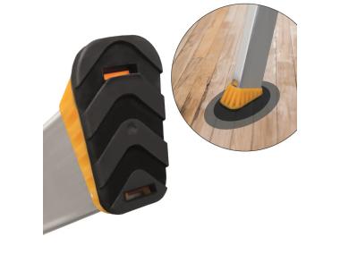 Zdjęcie: Drabina aluminiowa jednostronna Max 4-stopniowa DRABEST