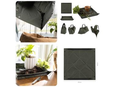 Zdjęcie: Składana mata do sadzenia roślin Plant Care zielona FISKARS