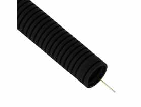 Rura karbowana RKGS 25 mm czarna 750 N z pilotem - 25 m AKS Zielonka