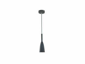 Lampa wisząca Solin 1 szara LIGHT PRESTIGE