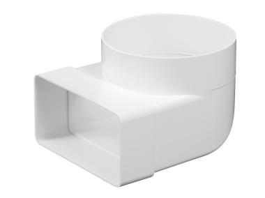 Zdjęcie: Kolano łącznikowe 90` - 55x110/100 mm AWENTA
