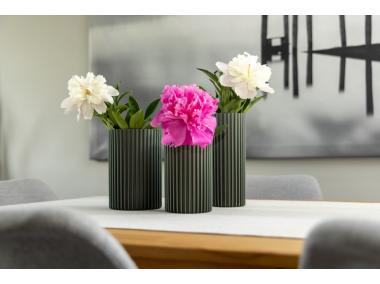 Zdjęcie: Wazon Nemo 180 recycled, szarozielony LAMELA