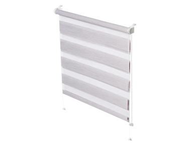 Zdjęcie: Roleta Mini Zebra Z-742 silvalin mocca 86x150 cm GARDINIA