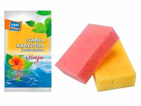 Gąbka kapielowa prostokątna RAVI