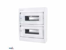 Rozdzielnica natynkowa IP40 zaciski 24N+24PE 2x12P SCHELINGER