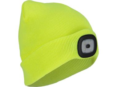 Zdjęcie: Czapka akrylowa z oświetleniem LED, żółta, CE, LAHTI PRO