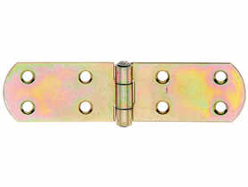 Zawias skrzyniowy pasywacja żółta 135x35x2 mm ALBERTS