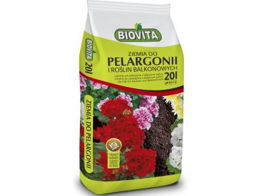 Zdjęcie: Ziemia do pelargonii i roślin balkonowych 20 L BIOVITA