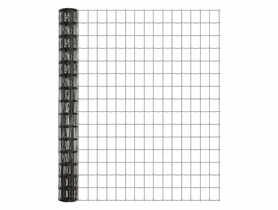 Siatka ogrodzeniowa zgrzewana 100x100 mm - 20 m grafitowa 4IQ
