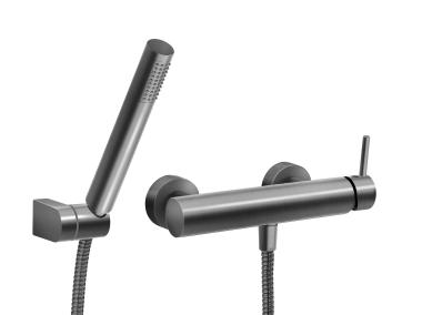 Zdjęcie: Zestaw Ciriculus Gun metal natryskowy z baterią natryskową FERRO