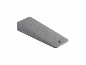Klin drzwiowy gumowy 95x32 mm szary METRO