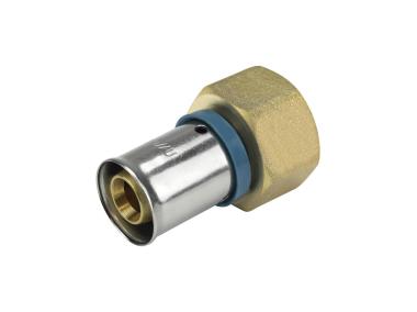 Zdjęcie: Złączka zaciskowa PEX 16x3/4 gwint wewnętrzny TECRA