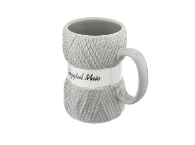 Zdjęcie: Kubek włóczka 400 ml szary ALTOM DESIGN