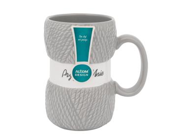 Zdjęcie: Kubek włóczka 400 ml szary ALTOM DESIGN