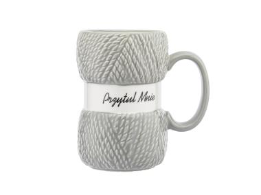 Zdjęcie: Kubek włóczka 400 ml szary ALTOM DESIGN