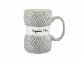 Kubek włóczka 400 ml szary ALTOM DESIGN