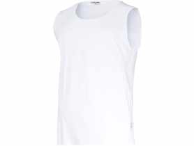 Koszulka bez rękawów 160g/m2, biała, 2XL, CE, LAHTI PRO