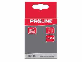 Zszywki półokrągłe hartowane 10 mm, 7.6x1.2mm, 1000 szt PROLINE