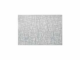 Mata stołowa Glamour 30x45 cm srebrna ażur AMBITION
