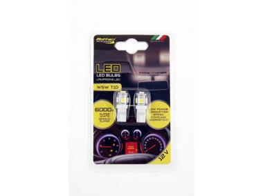 Zdjęcie: Żarówki LED 12V T10 W5W, 5SMD białe BOTTARI
