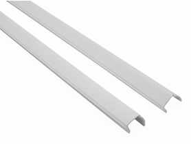 Prowadnica PVC do rolet 220 cm - 2 szt. biała GARDINIA