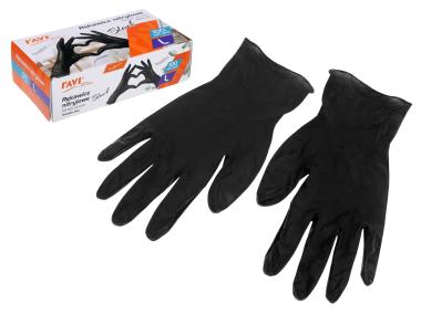 Zdjęcie: Rękawice nitrylowe Black 100 sztuk L 10921 RAVI