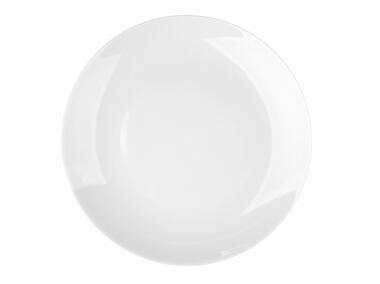 Zdjęcie: Talerz płytki Mariapaula moderna biała 24 cm ALTOMDESIGN