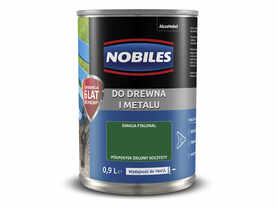 Farba ftalowa do drewna i metalu Ftalonal 0,9 L zielony soczysty NOBILES