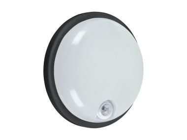 Zdjęcie: Plafoniera z czujnikiem ruchu Elias LED C 20 W NW czarny STRUHM