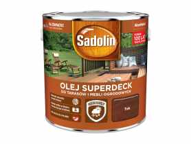 Olej do tarasów Superdeck 2,5 L tek SADOLIN