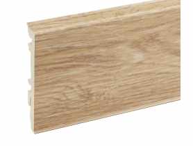 Listwa przypodłogowa PVC Masterline 1,3x8 cm, 2,2 m Copper wood Mat CEZAR