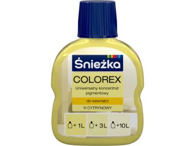 Zdjęcie: Koncentrat pigmentowy Colorex 11 cytrynowy 100ml N ŚNIEŻKA