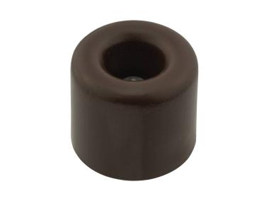 Zdjęcie: Odbojnik drzwiowy gumowy H-28x32 mm brąz METRO