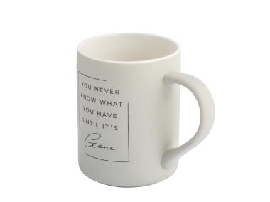 Zdjęcie: Kubek prosty 410 ml dekoracja you never know ALTOM DESIGN