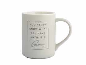 Kubek prosty 410 ml dekoracja you never know ALTOM DESIGN