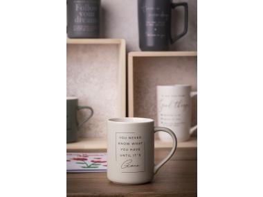 Zdjęcie: Kubek prosty 410 ml dekoracja you never know ALTOM DESIGN