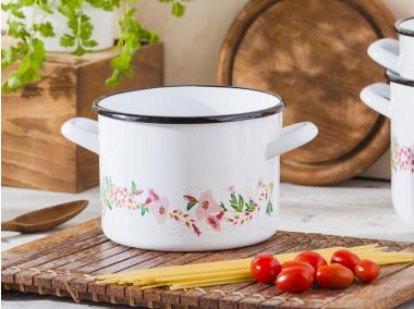 Zdjęcie: Garnek Dream prosty 18 cm - 3,6 L biały SILESIA
